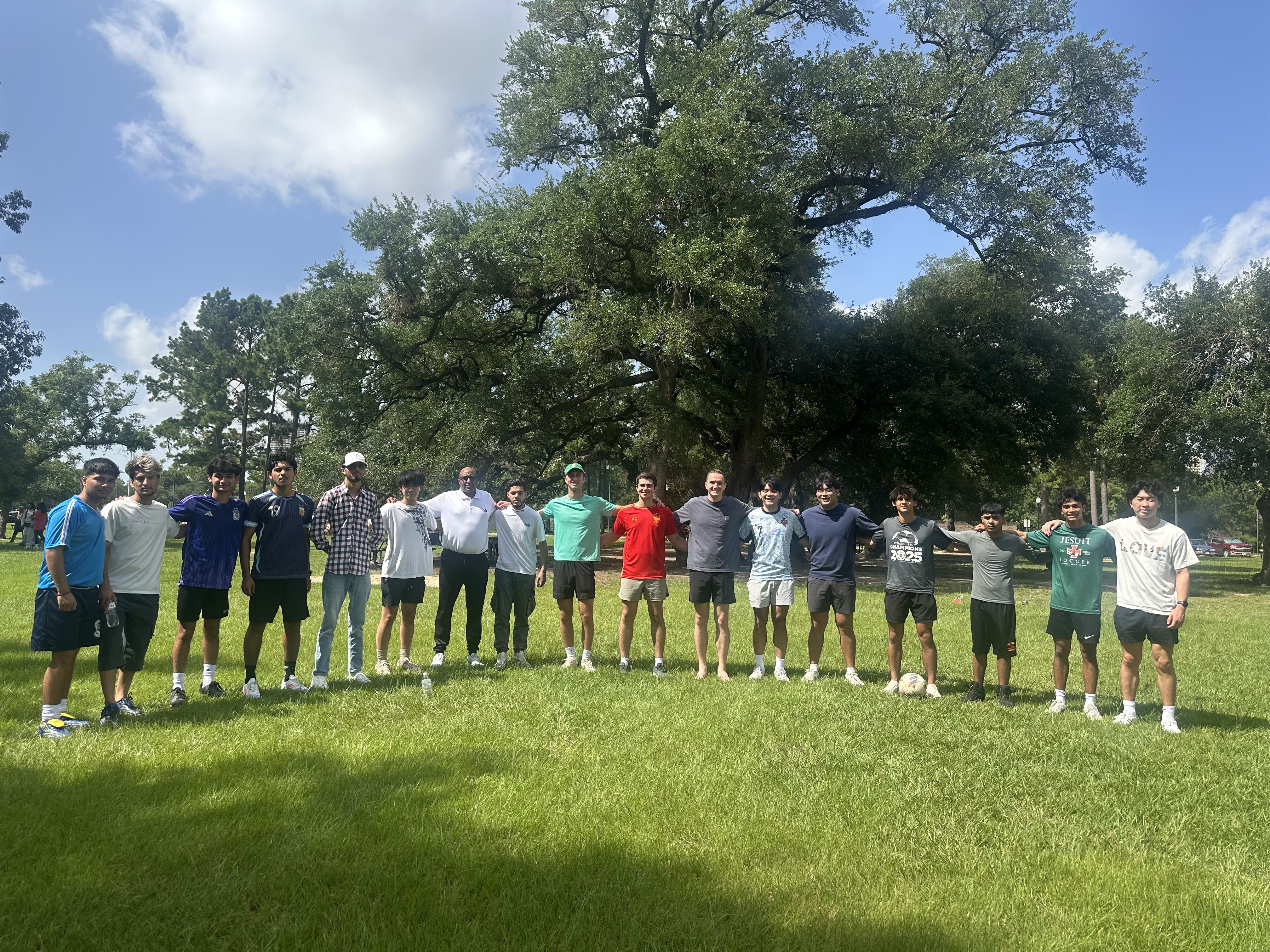 Refugee tutoring session